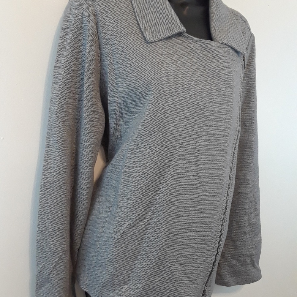 Eileen Fisher Moon moto jacket size XL - Picture 2 of 7